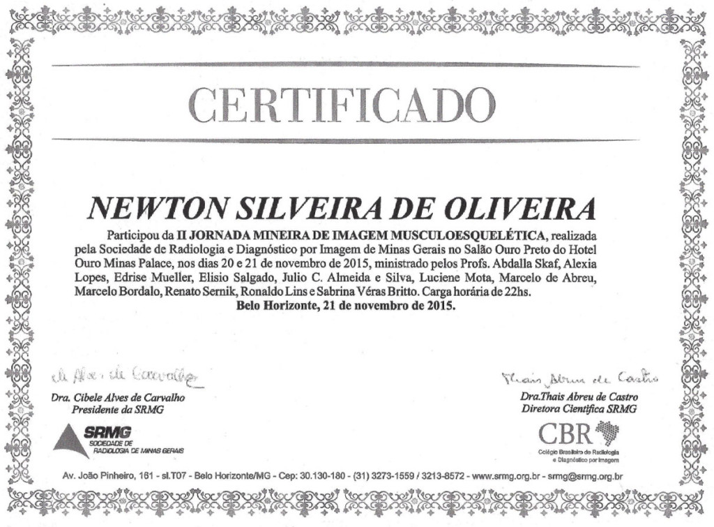 Certificado Newton
